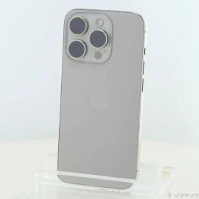 ソフマップ 〔中古品〕 iPhone15 Pro 128GB ナチュラルチタニウム MTU93J／A SIMフリー【276】