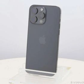ソフマップ 〔中古品〕 iPhone15 Pro Max 256GB ブラックチタニウム MU6P3J／A SIMフリー【276】