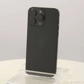 ソフマップ 〔中古品〕 iPhone15 Pro Max 256GB ブラックチタニウム MU6P3J／A SIMフリー【305】