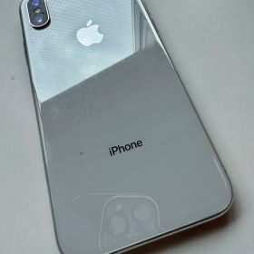 Apple iPhone X シルバー 256GB 電池100% SIMフリー