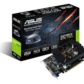 【中古】 ASUS グラフィックボード GeForce GTX750TI 搭載 GDDR5 2GB GTX750TI-PH-2GD5