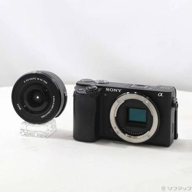 〔中古〕SONY(ソニー) α6400 ILCE-6400L パワーズームレンズキット ブラック〔349-ud〕