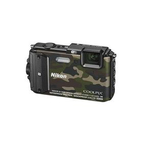 【中古】【1ヶ月保証】 ニコン Nikon デジタルカメラ COOLPIX AW130 カムフラージュグリーン