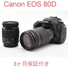 Canon EOS 80D標準&望遠ダブルレンズセット