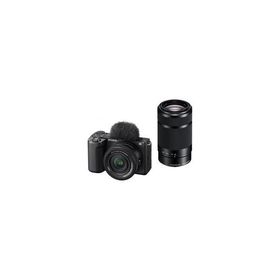 【新品/取寄品】SONY VLOGCAM ZV-E10M2X ダブルズームレンズキット ブラック ミラーレスカメラ ブログカム ソニー