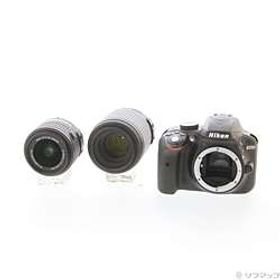 〔中古品〕 NIKON D3300 ダブルズームキット (2416万画素／SDXC)〔中古品〕 NIKON D3300 ダブルズームキット (2416万画素／SDXC)