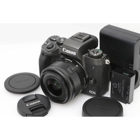 【全額返金保証】良品｜キヤノン EOS M5 EF-M15-45 IS STM レンズキット CA01-D315-2P2A