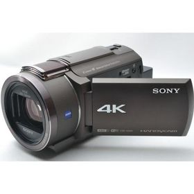 【中古】【1ヶ月保証】 ビデオカメラ ソニー SONY Handycam FDR-AX45A(2022年モデル) ブロンズブラウン 内蔵メモリー6
