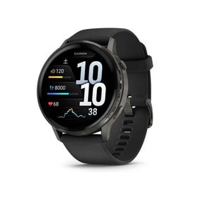 GARMIN ガーミン 0100301430 010-03014-30 スマートウォッチ Venu 4(ヴェニュー4)45mm AMOLEDディスプレイ 心電図(ECG)アプリ Slate / Black