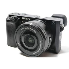 【中古】【1ヶ月保証】 ソニー SONY α6000 パワーズームレンズキット ブラック ILCE-6000L B ミラーレス一眼