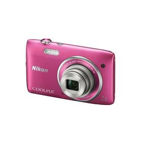 【中古】【1ヶ月保証】 ニコン Nikon デジタルカメラ COOLPIX S3500 光学7倍ズーム 有効画素数 2005万画素 ストロベリーピ