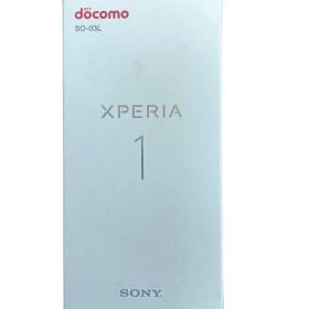 【ジャンク品】docomo Xperia 1 SO-03L（箱・付属品付き）