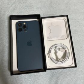 【美品】Apple iPhone12Pro 128GB パシフィックブルー