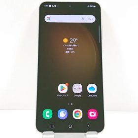 Galaxy S23 SCG19 au クリーム 送料無料 本体 c21986