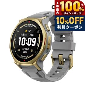 ＼全品10%OFFクーポン★21日10時まで／ アマズフィット T-Rex 3 Pro 44mm 充電式クォーツ スマートウォッチ ブランド メンズ レディース チタン Bluetooth Amazfit SP170079-C243 デジタル アークティックゴールド