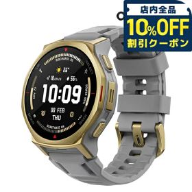 ＼10%OFFクーポン★21日10時まで／ アマズフィット T-Rex 3 Pro 44mm 充電式クォーツ スマートウォッチ ブランド メンズ レディース チタン Bluetooth Amazfit SP170079-C243 デジタル アークティックゴールド