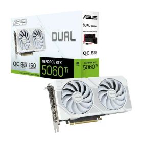 ASUS DUAL-RTX5060TI-O8G-WHITE ホワイト [グラフィックカード] 【KK9N0D18P】