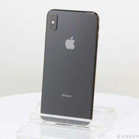 【中古】SoftBank iPhoneXS Max 256GB スペースグレイ MT6U2J／A SoftBank 【262-ud】