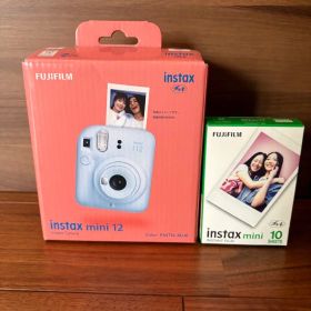FUJIFILM instax mini 12 パステルブルー フィルム付