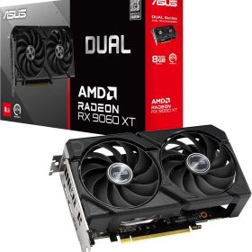 【新品未開封】ASUS DUAL Radeon RX 9060 XT 8GB AMD グラフィックボード 送料無料