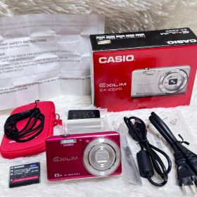 【極美品】CASIO EXILIM EX-ZS25 レッド デジカメ 稼動品