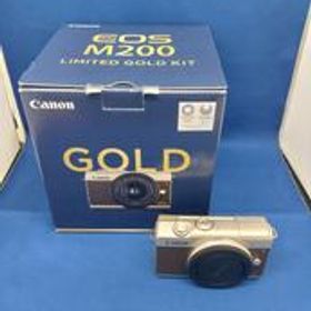 ミラーレス一眼カメラ EOS M200 LIMITED GOLD KIT CANON