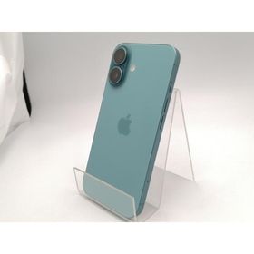 【中古】Apple 国内版 【SIMフリー】 iPhone 16 128GB ティール MYDV3J/A【ECセンター】保証期間１ヶ月【ランクB】