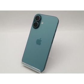 【中古】Apple 国内版 【SIMフリー】 iPhone 16 128GB ティール MYDV3J/A【三宮センター】保証期間１ヶ月【ランクB】