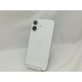 【中古】Apple docomo 【SIMフリー】 iPhone 16 256GB ホワイト MYDX3J/A【横浜】保証期間１ヶ月【ランクB】