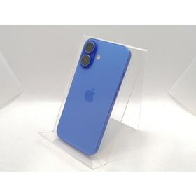 【中古】Apple 国内版 【SIMフリー】 iPhone 16 256GB ウルトラマリン MYE03J/A【川越クレアモール】保証期間１ヶ月【ランクB】