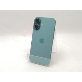 【中古】Apple 国内版 【SIMフリー】 iPhone 16 256GB ティール MYE13J/A【ECセンター】保証期間１ヶ月【ランクA】