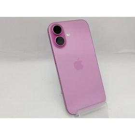 【中古】Apple 国内版 【SIMフリー】 iPhone 16 256GB ピンク MYDY3J/A【川越クレアモール】保証期間１ヶ月【ランクC】