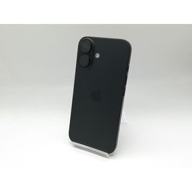 【中古】Apple SoftBank 【SIMフリー】 iPhone 16 256GB ブラック MYDW3J/A【新宿2】保証期間１ヶ月【ランクB】