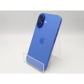 【中古】Apple 国内版 【SIMフリー】 iPhone 16 256GB ウルトラマリン MYE03J/A【ECセンター】保証期間１ヶ月【ランクA】