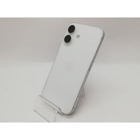 【中古】Apple 国内版 【SIMフリー】 iPhone 16 512GB ホワイト MYE33J/A【府中ル・シーニュ】保証期間１ヶ月【ランクB】