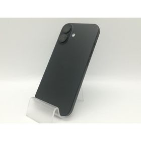 【中古】Apple SoftBank 【SIMフリー】 iPhone 16 128GB ブラック MYDQ3J/A【熊本】保証期間１ヶ月【ランクB】
