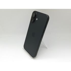 【中古】Apple SoftBank 【SIMフリー】 iPhone 16 128GB ブラック MYDQ3J/A【吉祥寺】保証期間１ヶ月【ランクB】