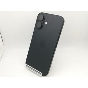 【中古】Apple 国内版 【SIMフリー】 iPhone 16 128GB ブラック MYDQ3J/A【新橋】保証期間１ヶ月【ランクB】