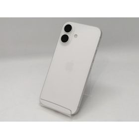 【中古】Apple 国内版 【SIMフリー】 iPhone 16 128GB ホワイト MYDR3J/A【浜松駅前】保証期間１ヶ月【ランクB】