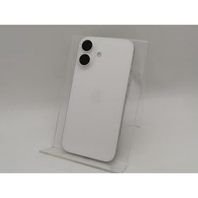 【中古】Apple SoftBank 【SIMフリー】 iPhone 16 128GB ホワイト MYDR3J/A【なんば】保証期間１ヶ月【ランクA】