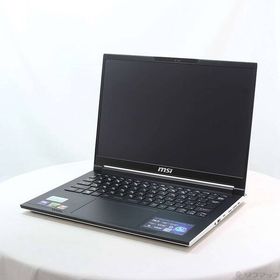 【中古】MSI(エムエスアイ) Stealth 14 AI Studio A1V Stealth-14-AI-Studio-A1VGG-5023JP ブラック&ホワイト 【262-ud】