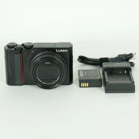 [並品] Panasonic LUMIX DC-TX2 ブラック | コンパクトデジタルカメラ