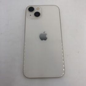 中古 【国内版SIMフリー】Apple iPhone13 6.1インチ 128GB (スターライト) MLND3J/A 147336 状態： C:並品
