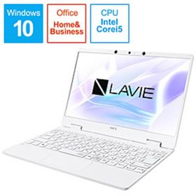 〔中古〕NEC(エヌイーシー) LaVie Note Mobile PC-NM550RAW パールホワイト 〔Windows 10〕〔305-ud〕