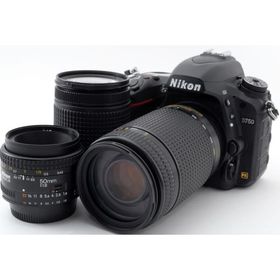 ニコン デジタル一眼 中古 Wi-Fi搭載 Nikon D750 トリプルレンズセット 中古 Wi-Fi搭載 新品SDカード付き 届いてすぐに使える スマホに送れる 動画撮影