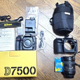 Nikon ニコン D7500 一眼レフカメラ 18-200mm純正レンズ 付き