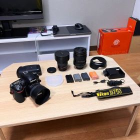 Nikon D750 一式セット 24-120mm VR・50mm・14mm
