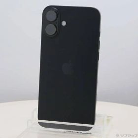ソフマップ 〔中古品〕 iPhone16 Plus 128GB ブラック MXVA3J／A SIMフリー【276】