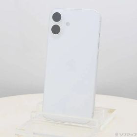 ソフマップ 〔中古品〕 iPhone16 Plus 256GB ホワイト MXVH3J／A SIMフリー【276】