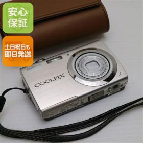 【中古】 美品 COOLPIX S230 ソリッドシルバー 安心保証 即日発送 Nikon デジカメ デジタルカメラ 本体 土日祝発送OK